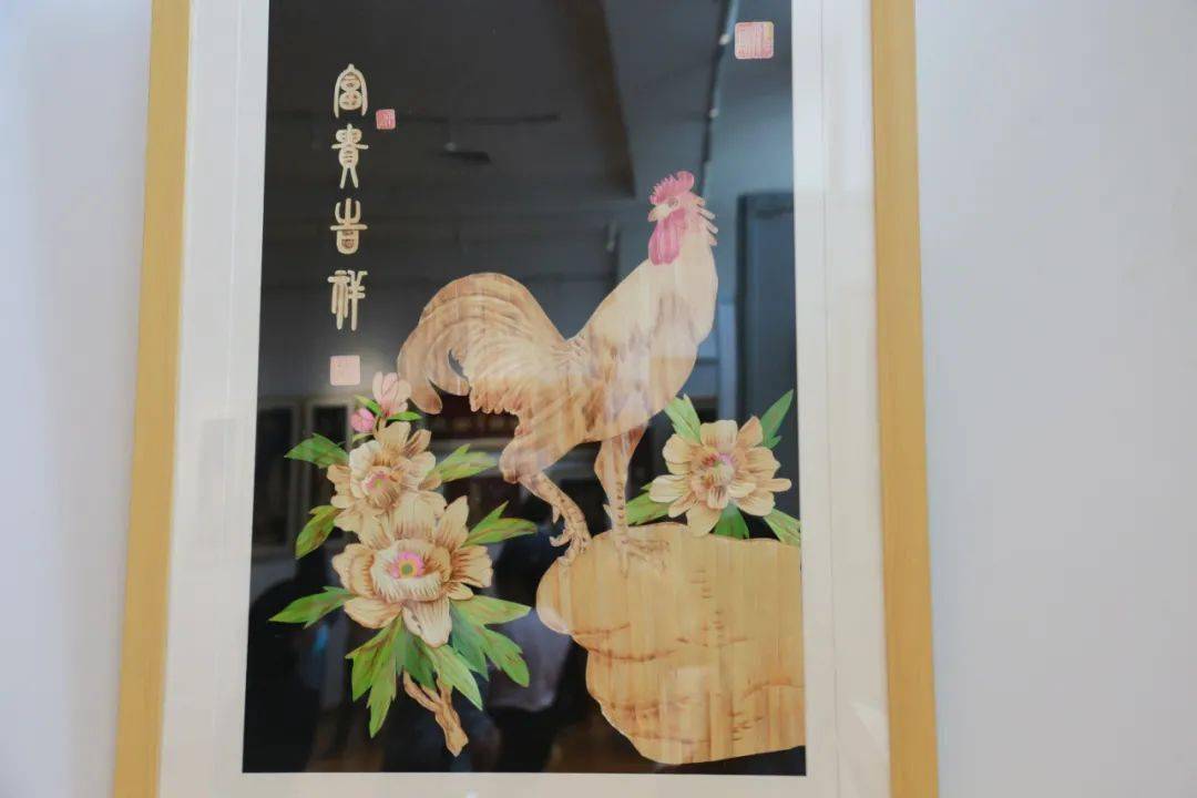 玉米秸秆作画咱新郑这位老人厉害了