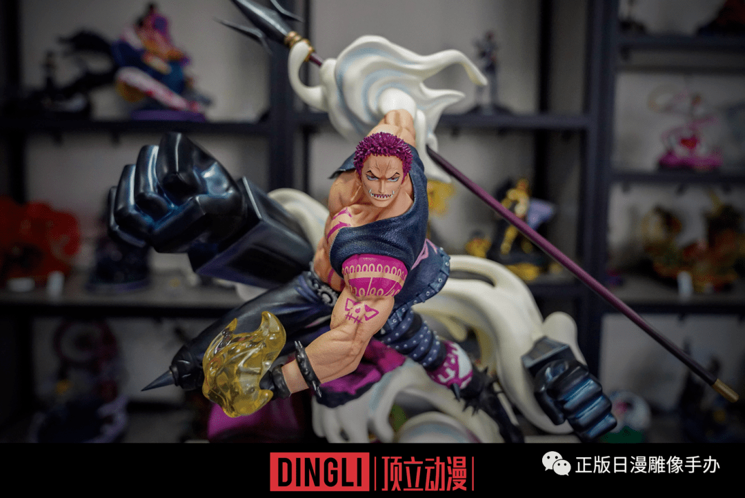 正版授权雕像人物系列 第四弹:夏洛特·卡塔库栗精灵社《海贼王》卡二