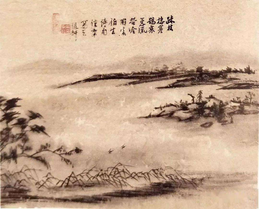 吴东发仿古山水册