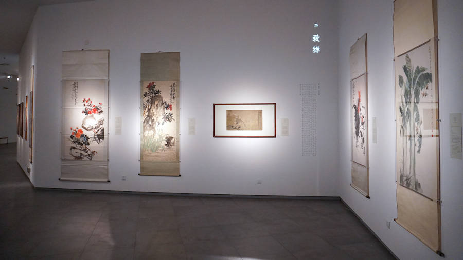 南艺|南艺收藏的近代花鸟名作，李鱓、任薰、张大壮都在其中