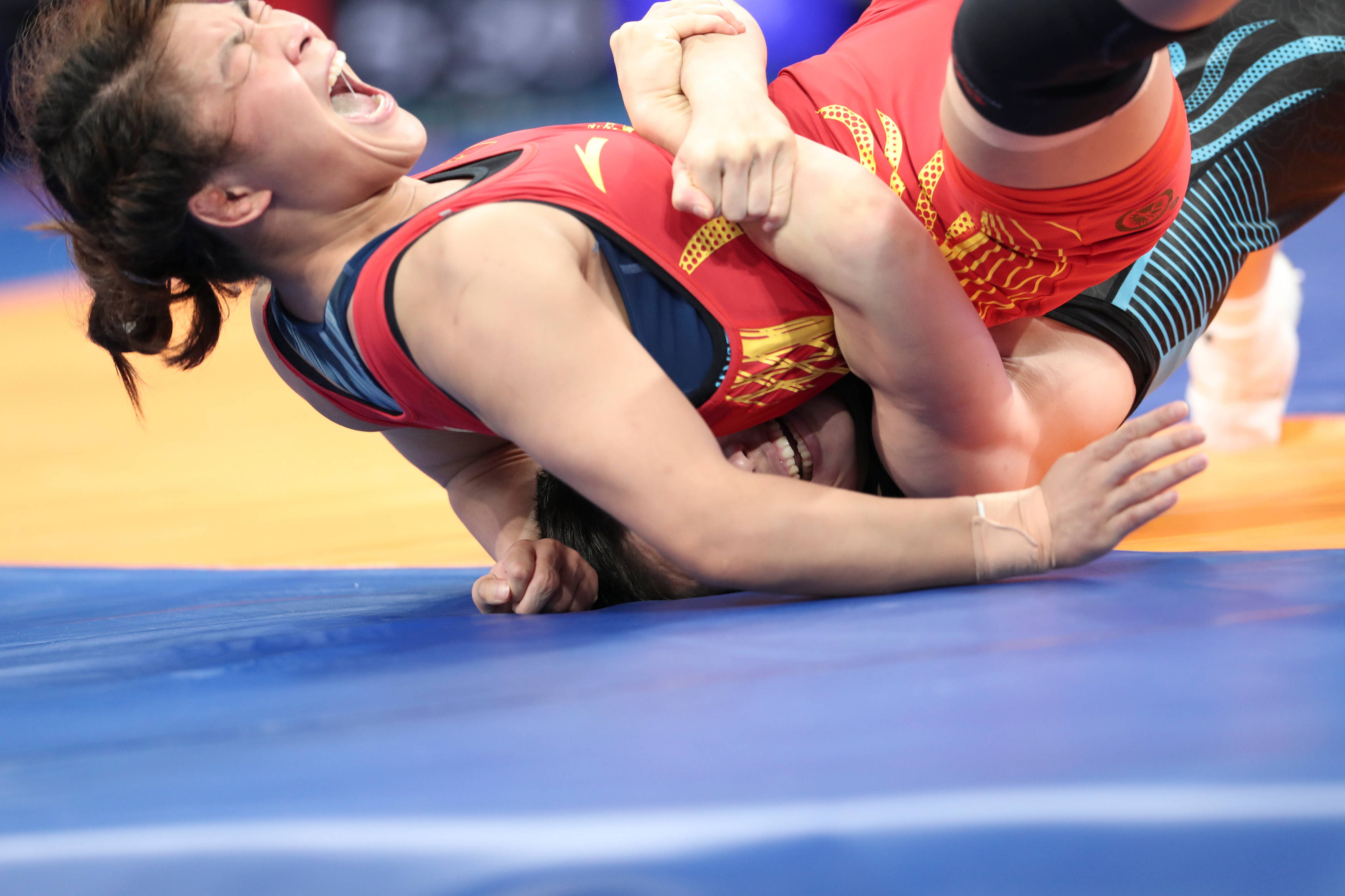 摔跤——女子自由式53公斤级半决赛赛况