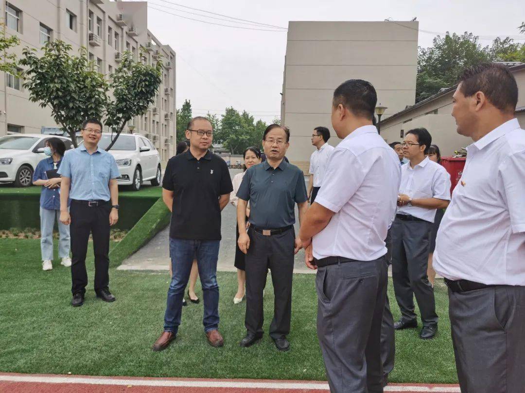 西安国际港务区迎接西安市"新优质学校"评估验收
