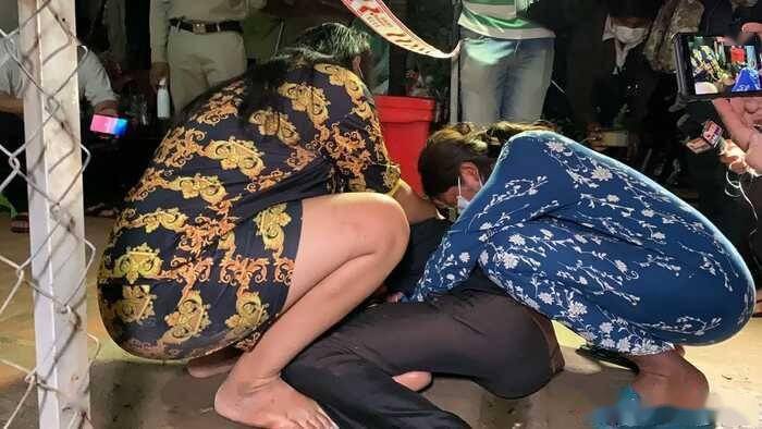 柬埔寨情侣遇害现场图片