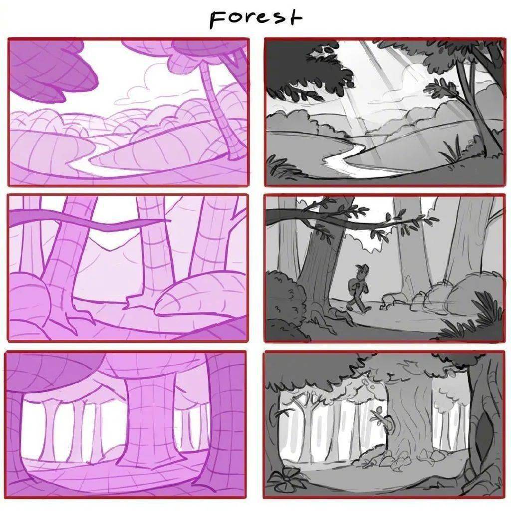 超实用的绘画技巧构图详解