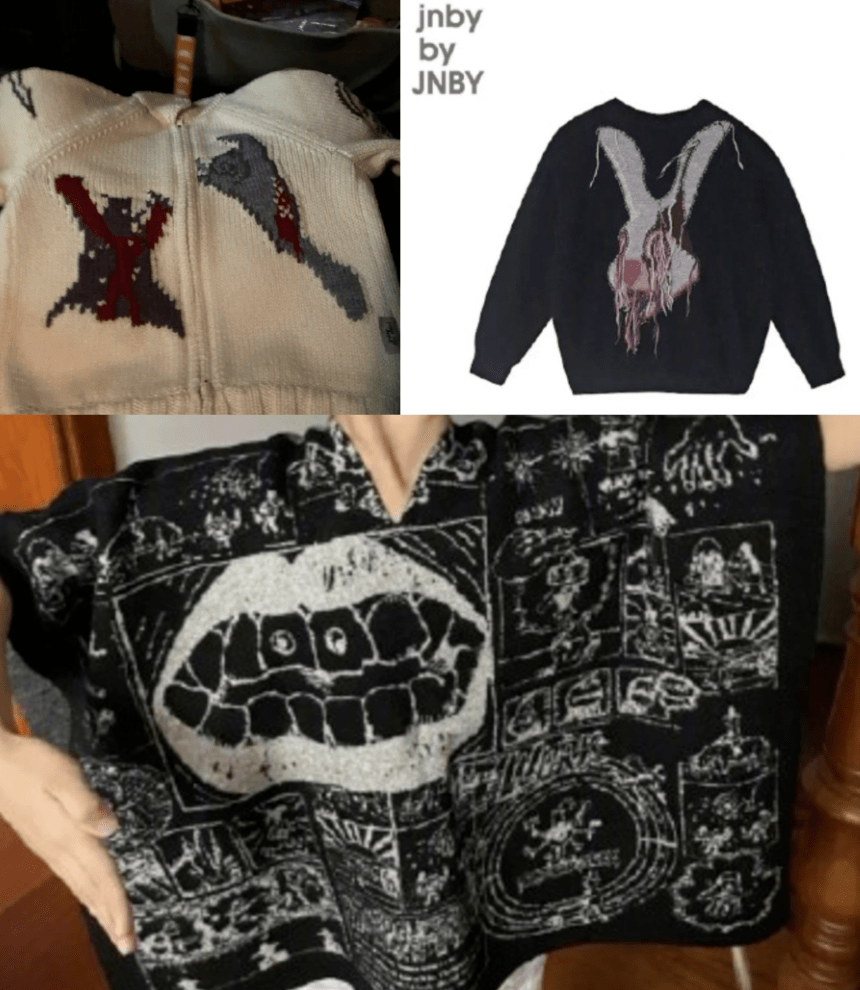 图案 阴间设计-地府办秀！2021最佳国产恐怖灵异服装秀