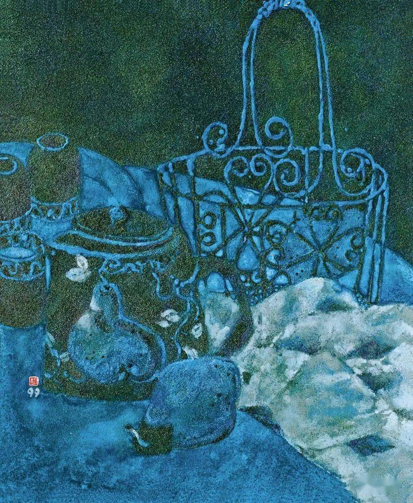 胡明哲  谈"岩彩"命名