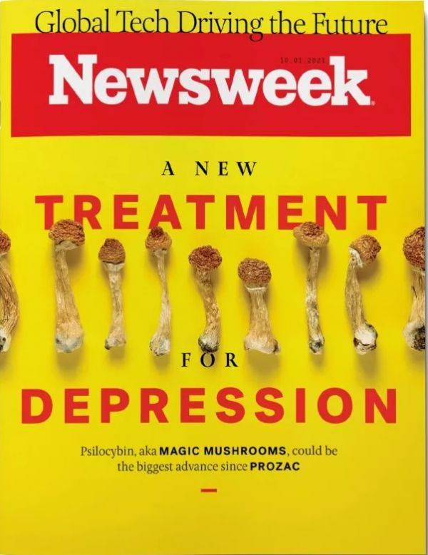 赛洛西宾|参考封面秀｜“神奇蘑菇”治疗抑郁