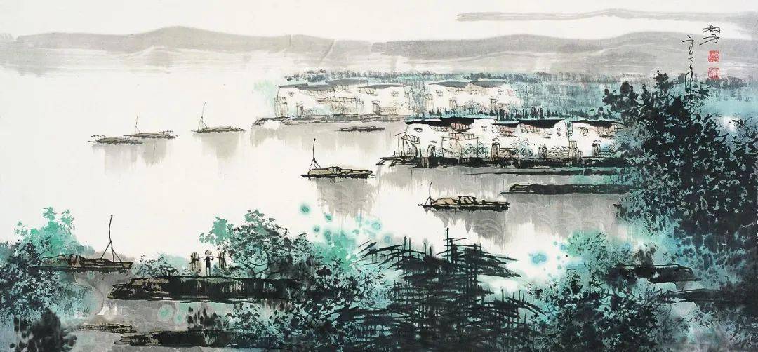 水墨山水画138幅 d5870de28f724d48aa79248df00fe85e.jpeg
