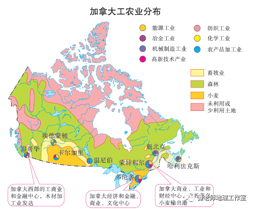 (1)城市群:波士頓-華盛頓城市群;芝加哥-匹茲堡城市群;聖地亞哥