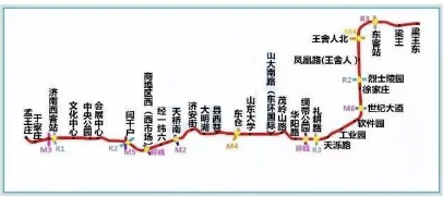 济南地铁6号线高清晰图片