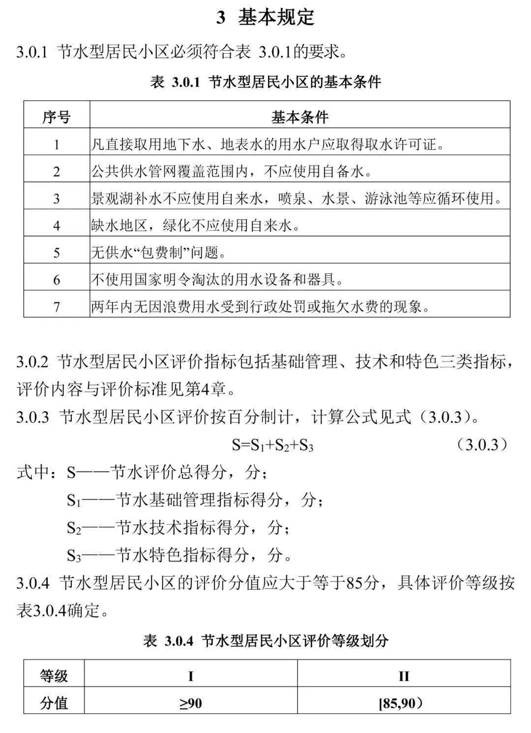 国家标准节水型居民小区评价标准公开征求意见