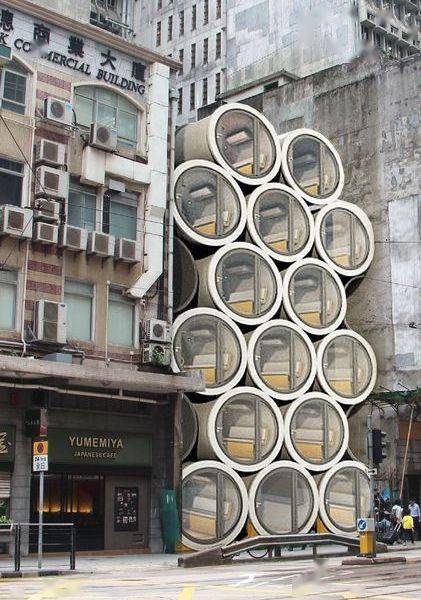 疯狂的水泥管房子!