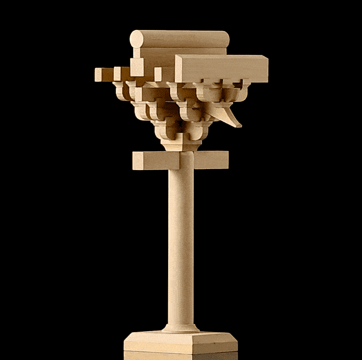 这个中国古建筑榫卯结构积木,没有一个建筑师能抗拒!_紫禁城