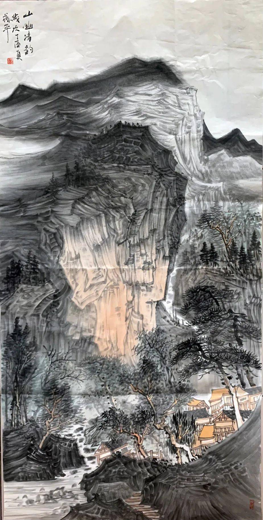 起拍价1500元蒋平 180cm*70cm 有合影10蒋平 (平子) ,生于1984年,广西