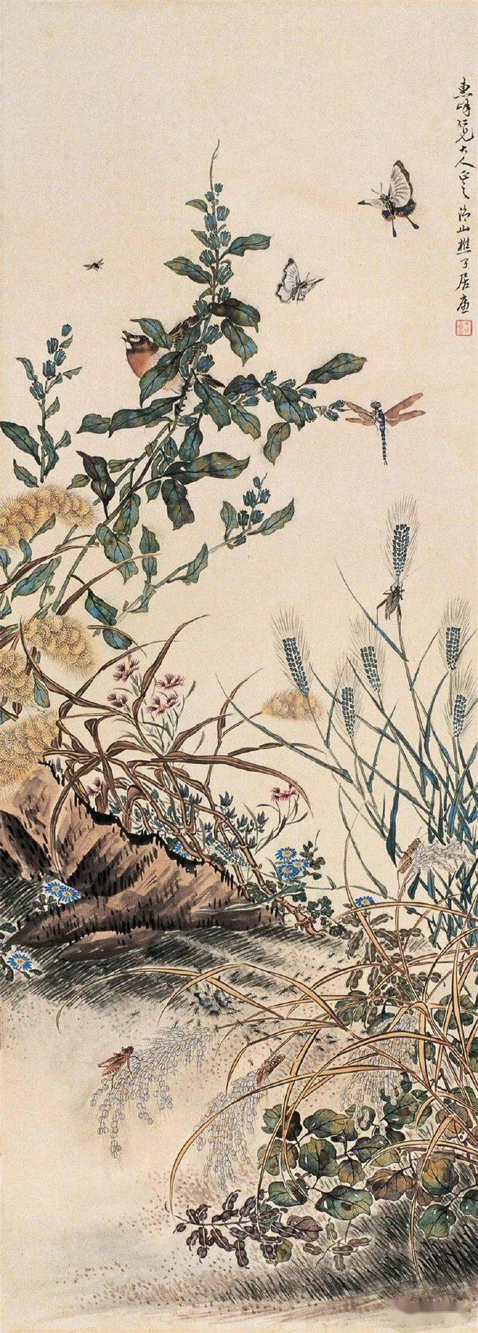 名品视界晚清画家居廉的花鸟画欣赏一