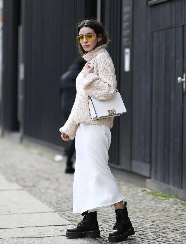 -End- 毛衣+裙子，最气质打开方式，时髦炸了！