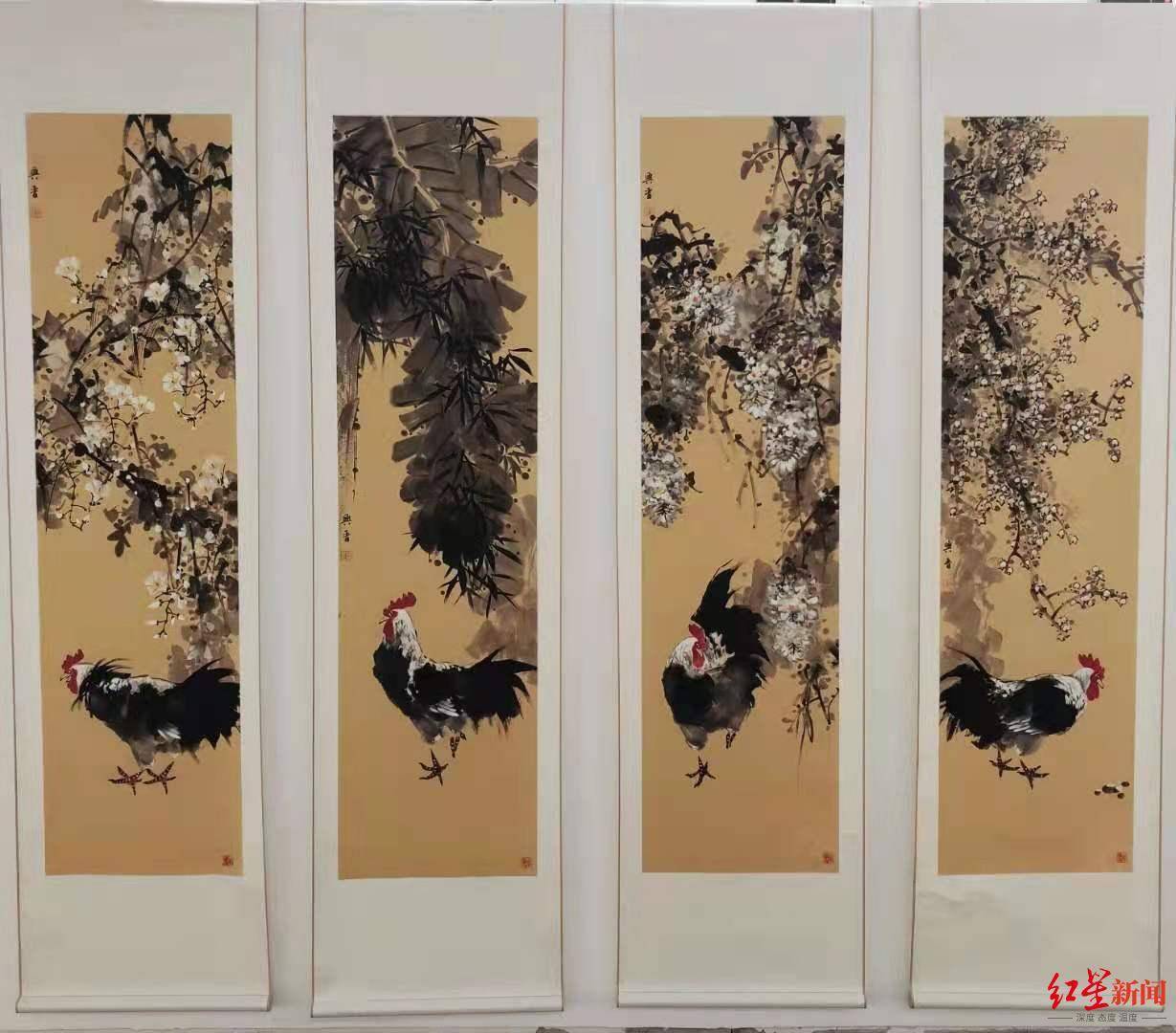 国画|幸福有约！四位陕西画家成都办展，60余幅画作亮相