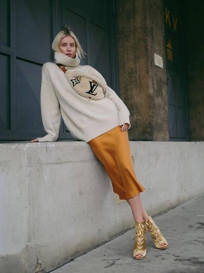 -End- 毛衣+裙子，最气质打开方式，时髦炸了！