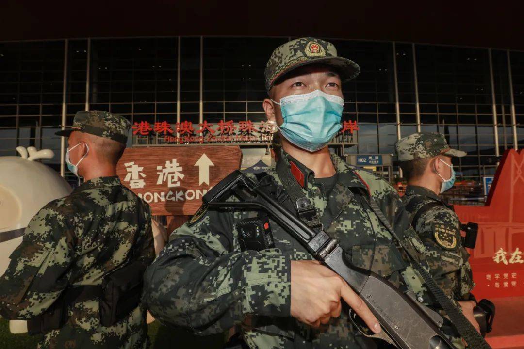 粤澳边界官兵坚守战位保平安
