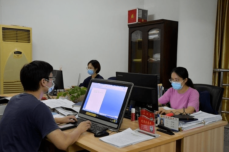 仙游税务办公室集体战疫记