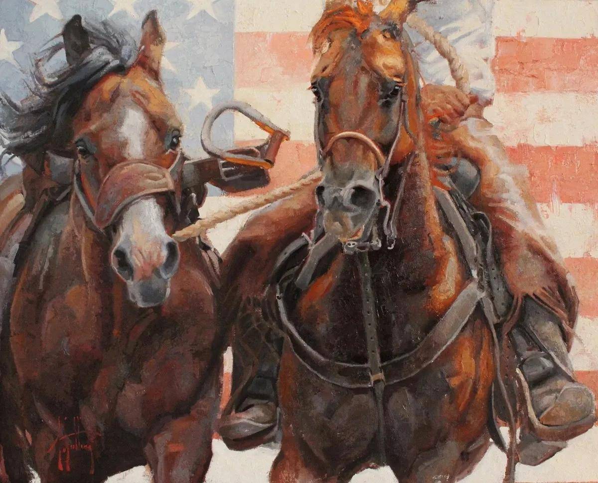 脱缰的小野马自由奔放