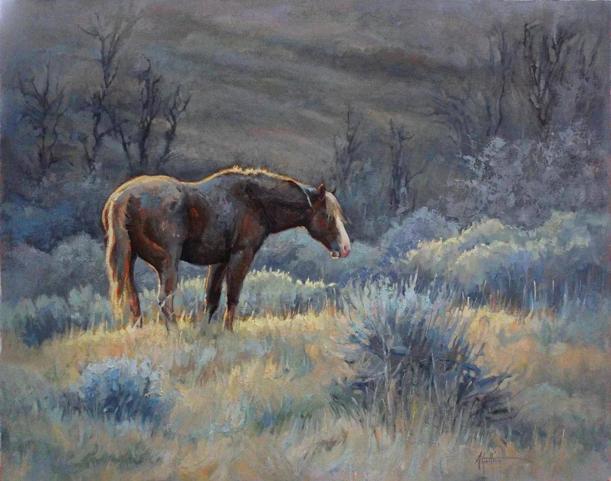 脱缰的小野马自由奔放