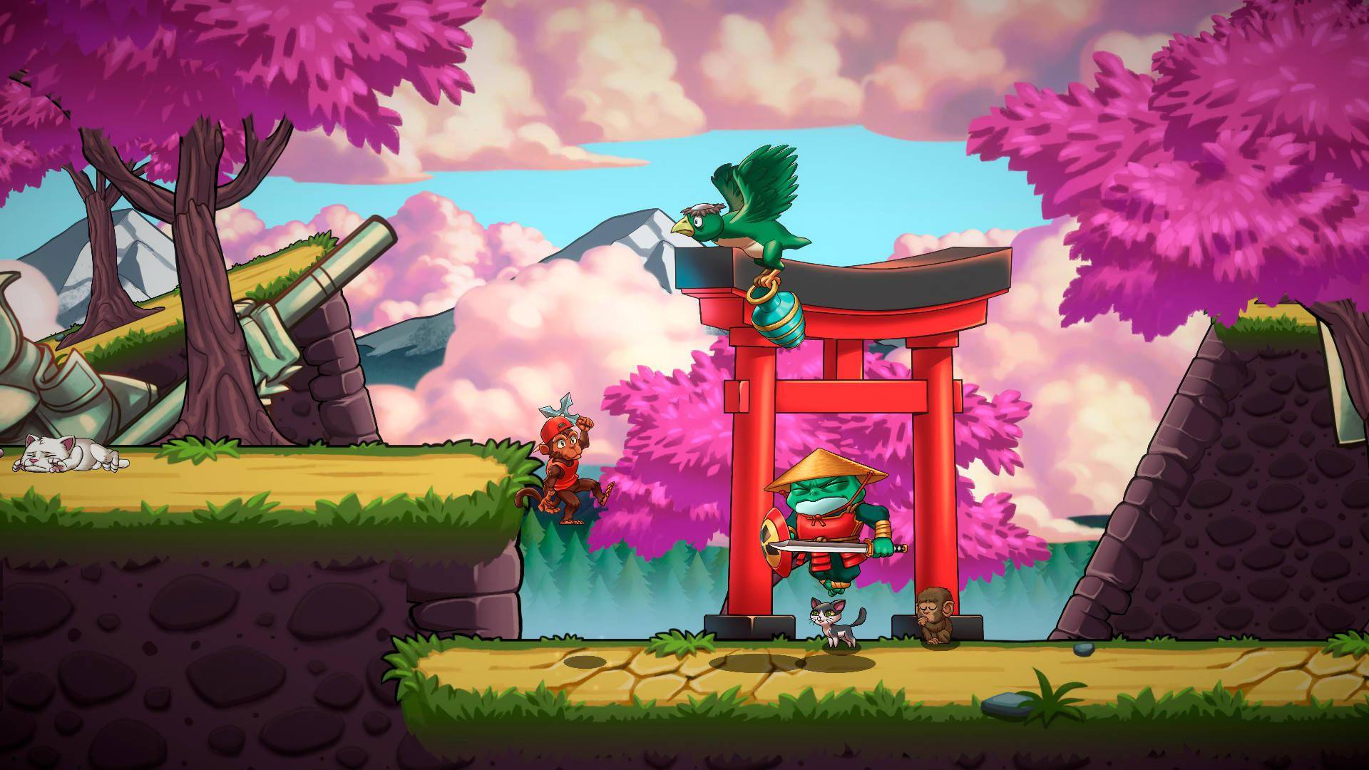 横版过关《麦克比斯克维冒险》上架steam 12月发售_游戏