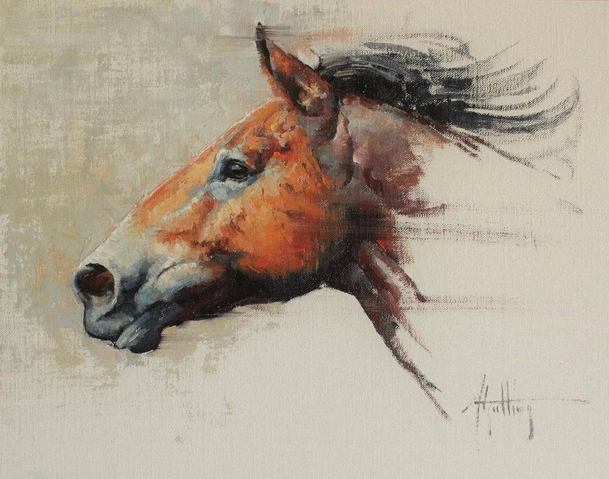 脱缰的小野马自由奔放