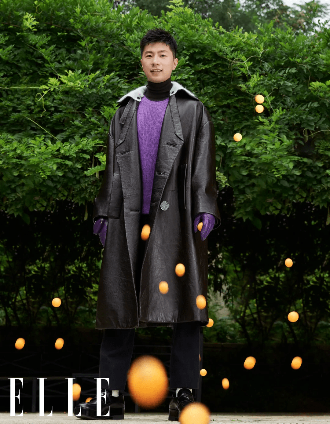 奥运冠军马龙拍大片被长款大衣压低身高网友吐槽看不懂时尚