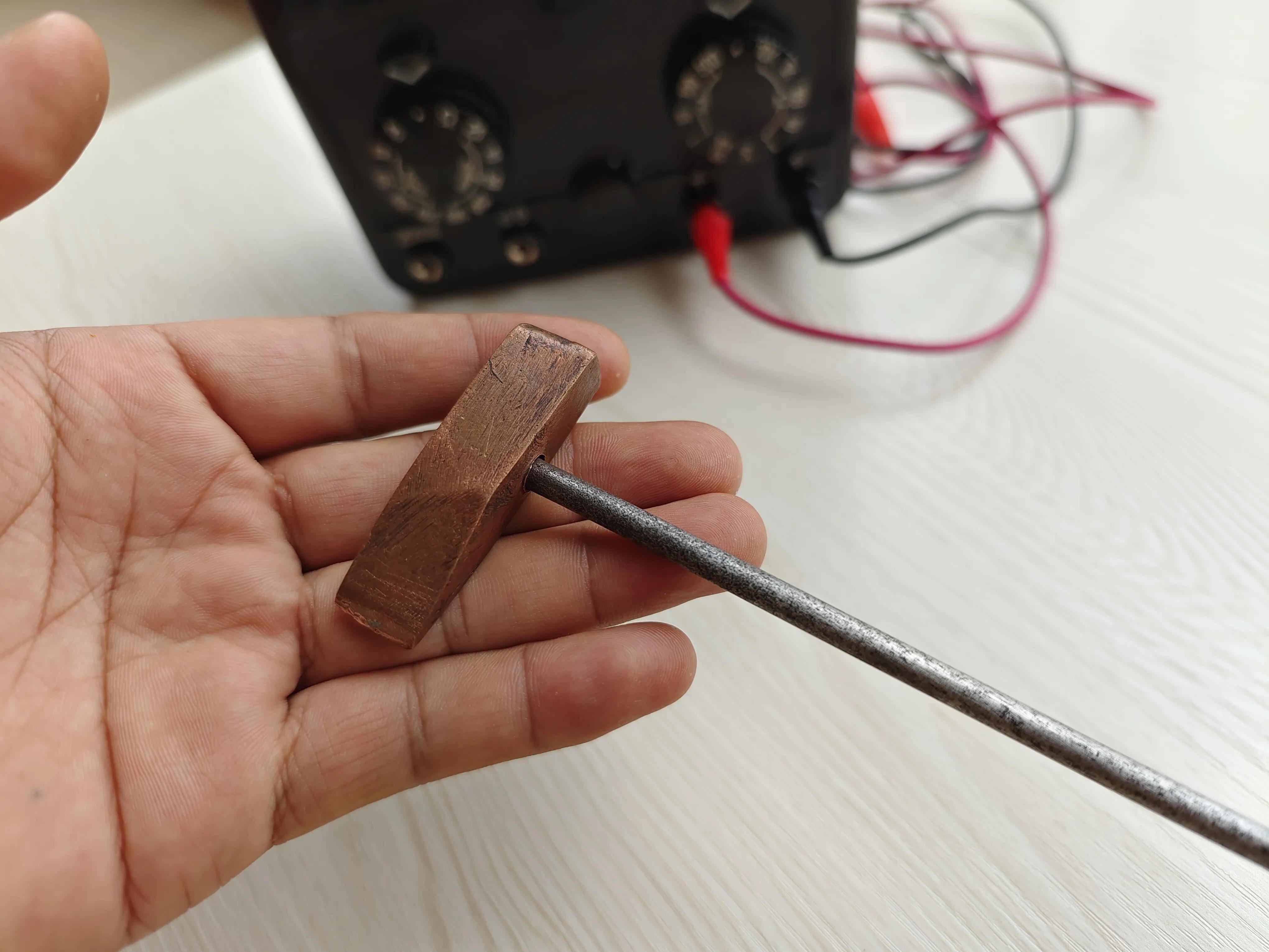 电子爱好者都不一定用过民国早期电子管收音机维修工具火烙铁