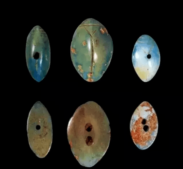 地方博物馆的历代古珠