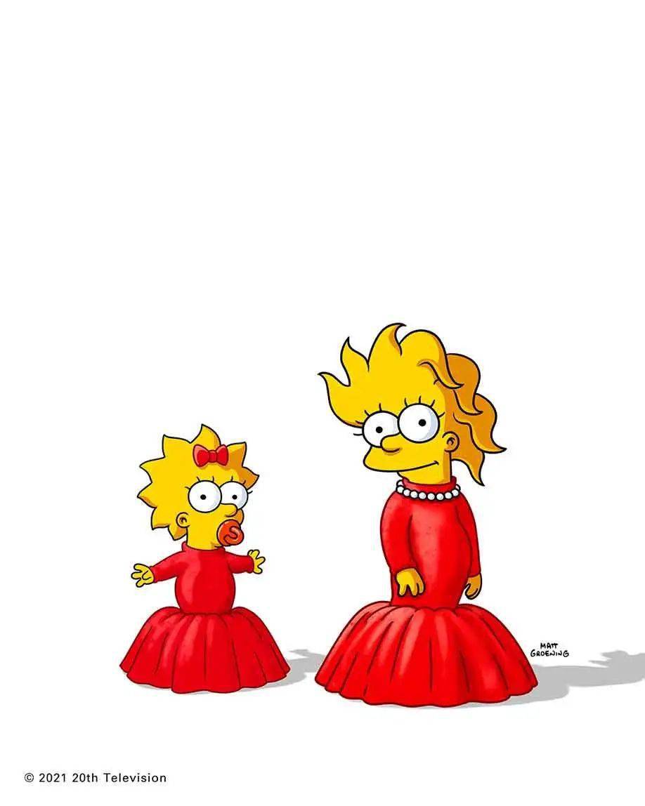 系列 动漫服装秀梦幻联动!Balenciaga邀请辛普森一家来走秀,时装秀甚至被包装成了短片的首映礼……