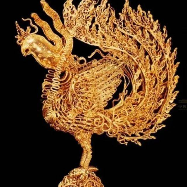 发簪之美——大明藩王的奢华黄金艺术_楼阁