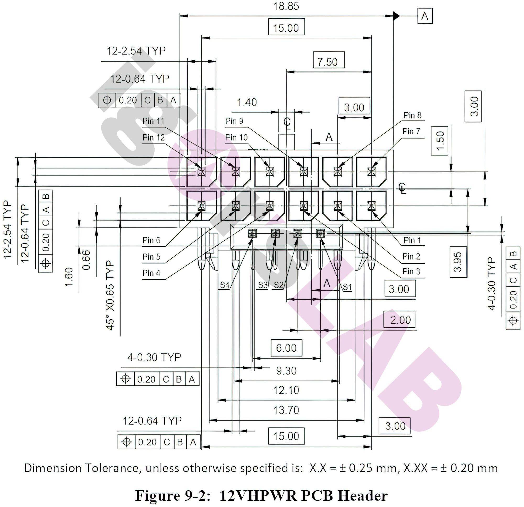 pcie50显卡供电接口曝光12pin4pin信号支持600w功率