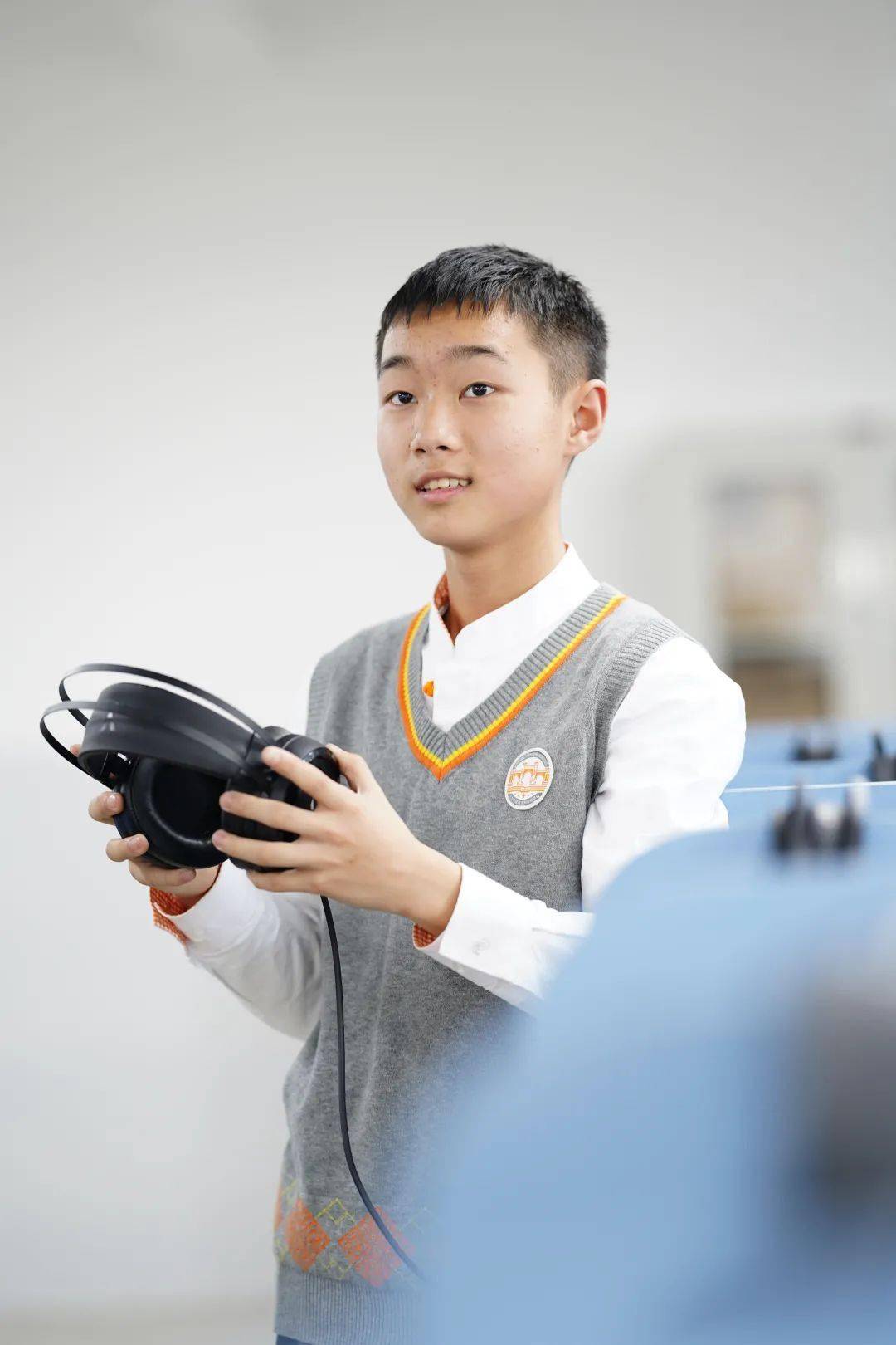 今日中学生学习9月刊封面人物四川省三台博强蜀东外国语学校徐馨怡