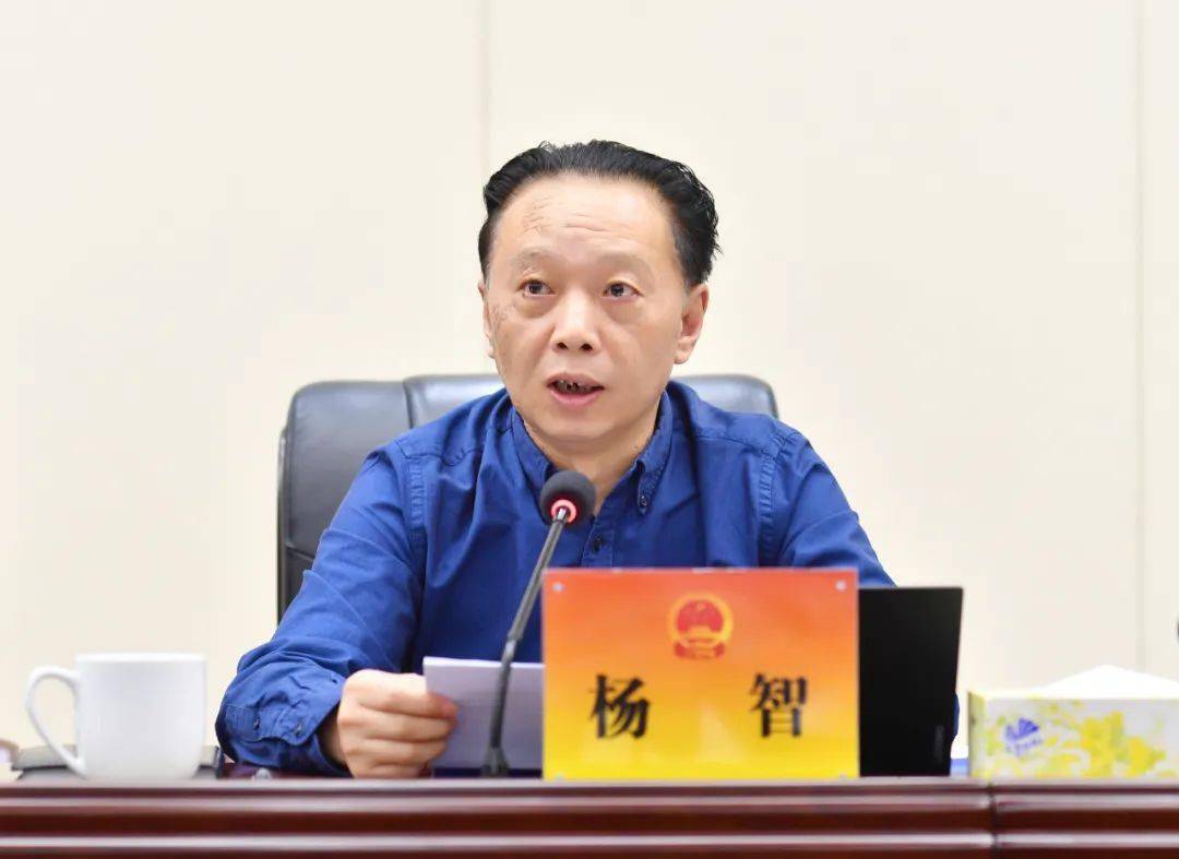 市人大常委会副主任刘旭,杨智分别主持相关议题会议.