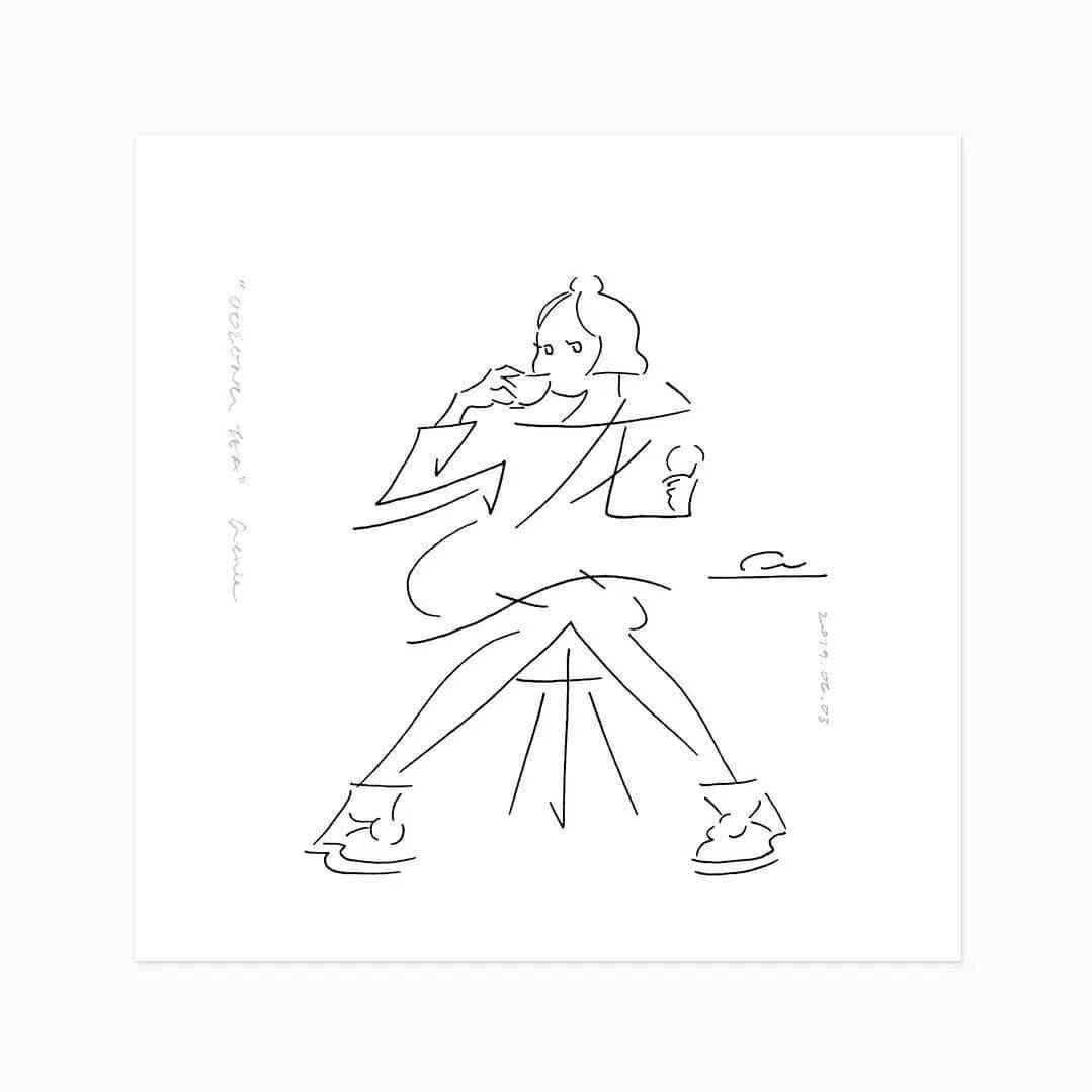 Genie 插画 | 未来主义也能唯美？空灵少女的梦幻世界