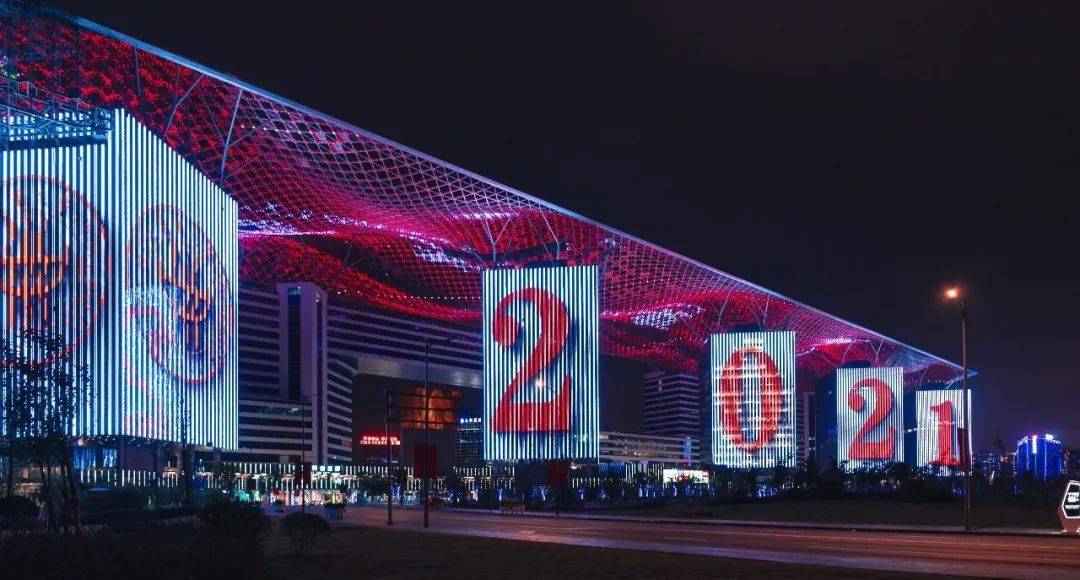 灯光璀璨长三角g60科创走廊为东华点亮