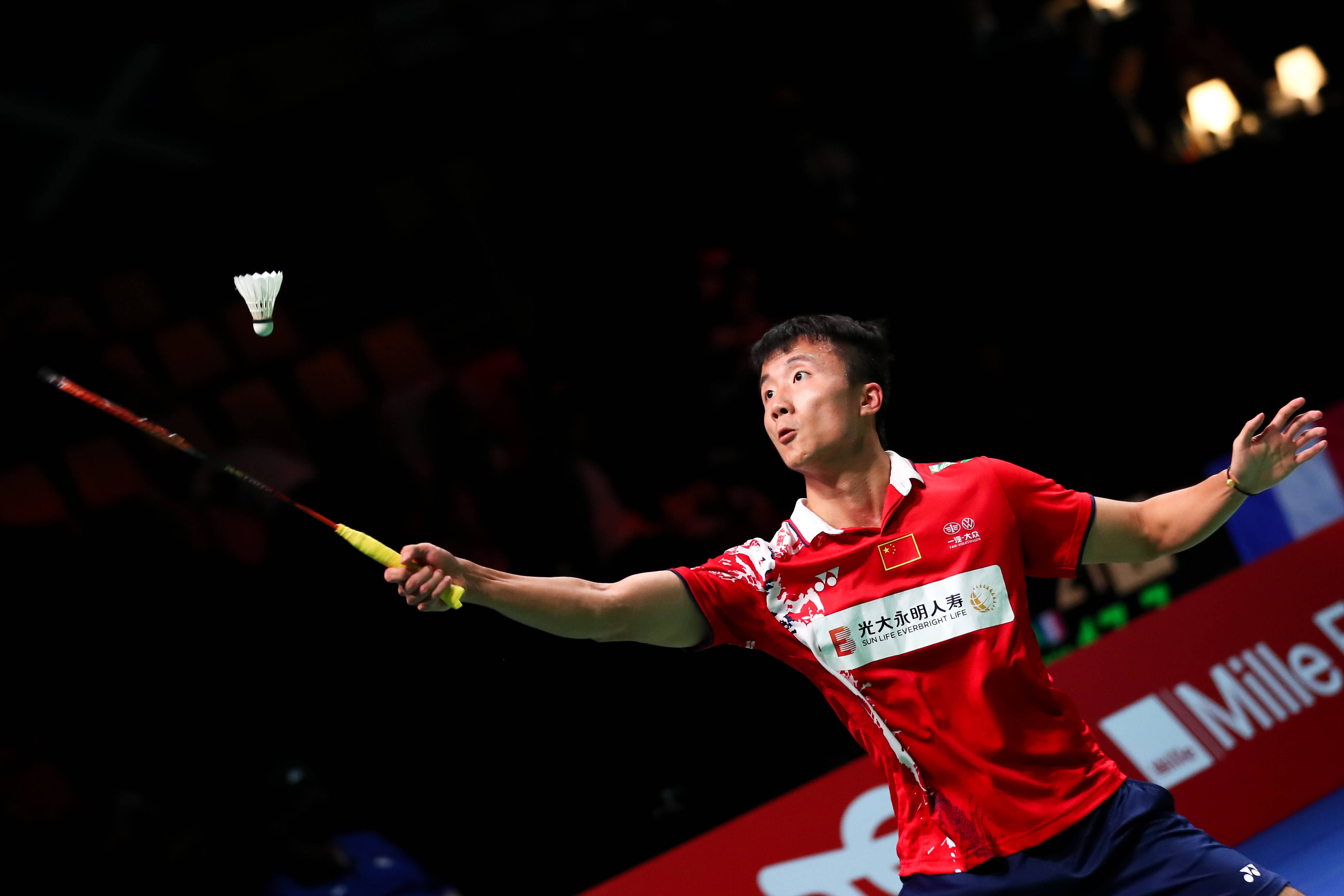 羽毛球——汤姆斯杯小组赛:中国队对阵荷兰队