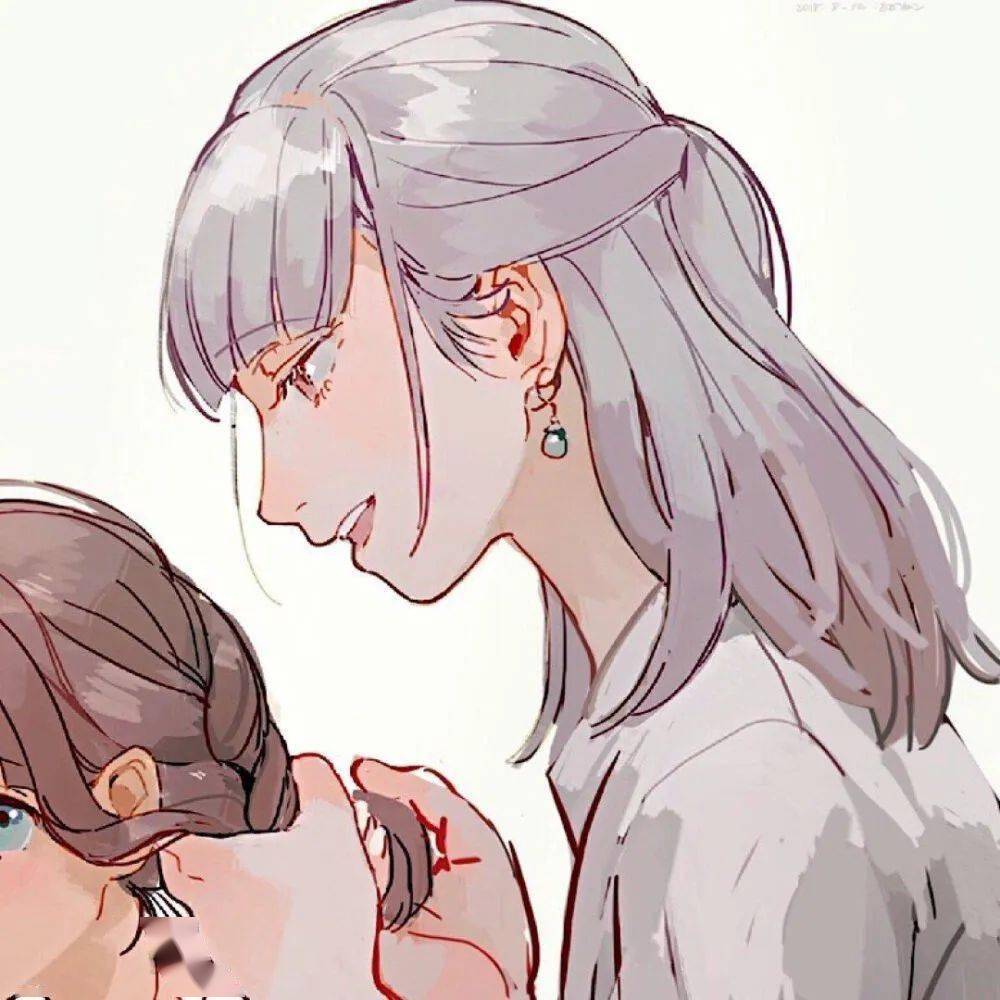 温柔甜蜜的动漫闺蜜头像