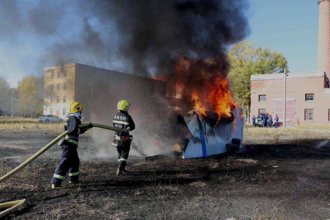 海北州消防救援支队组织开展火灾事故调查比武竞赛