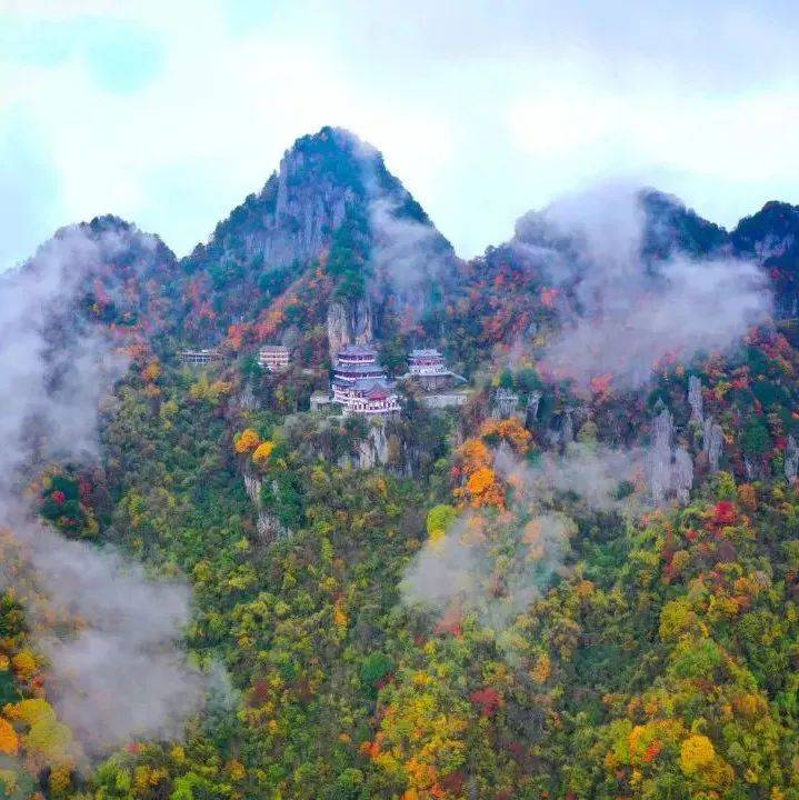 探寻南宫山最美秋色:一步一景都是画,每一幅都美到时光静止_向东