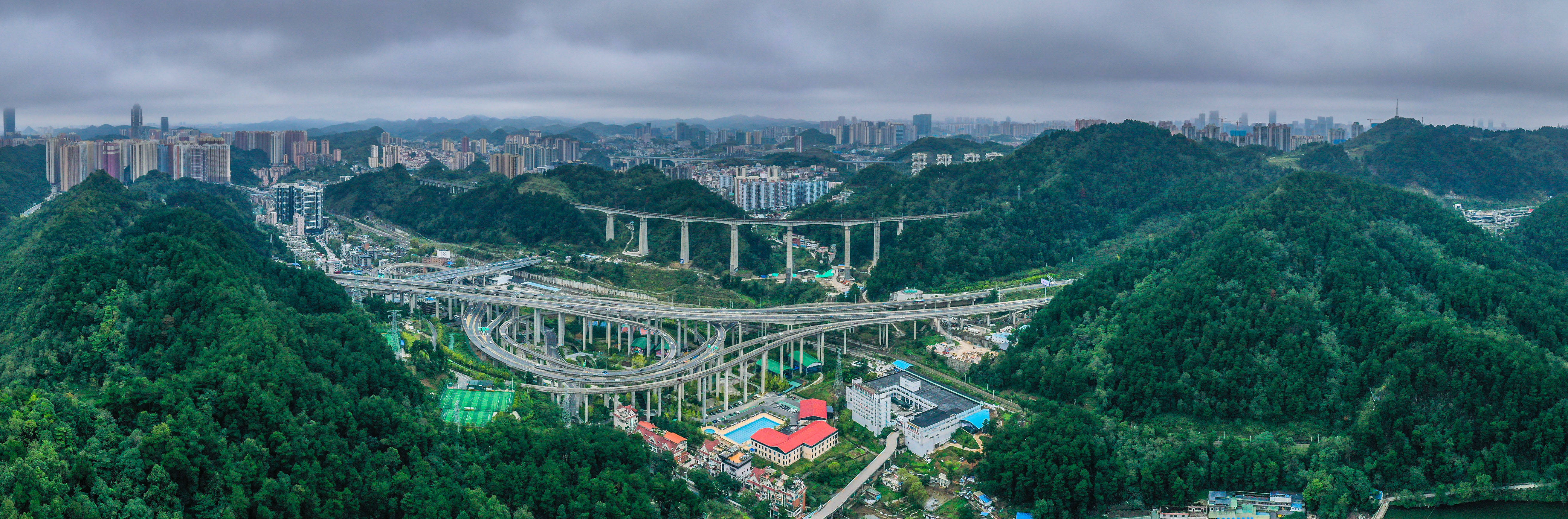 贵阳市全景图片