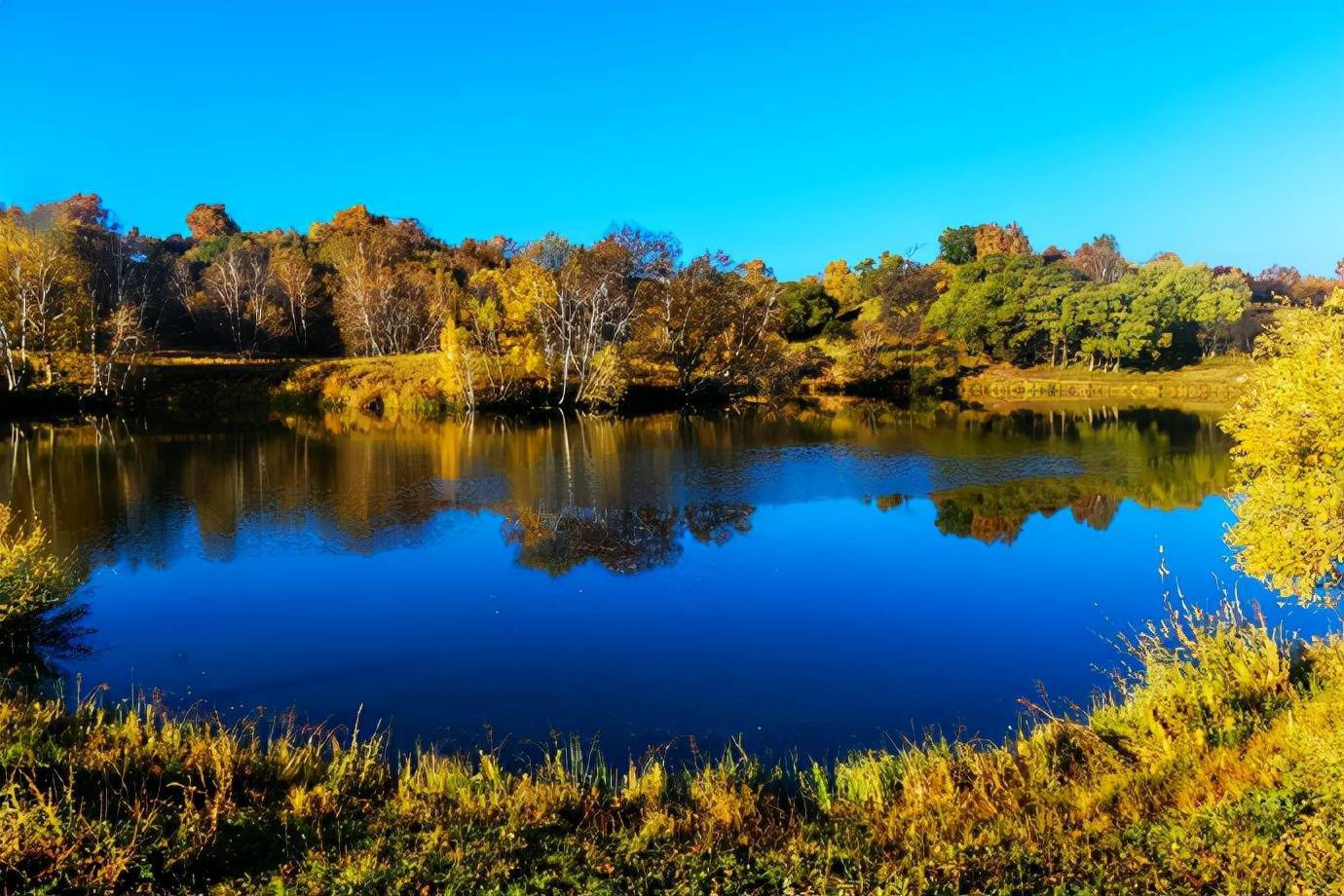 乌兰布统草原上的明珠赤峰克什克腾公主湖美得让人心动