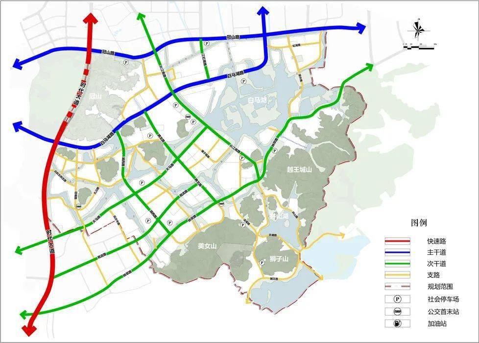 杭州白马湖三期规划图图片