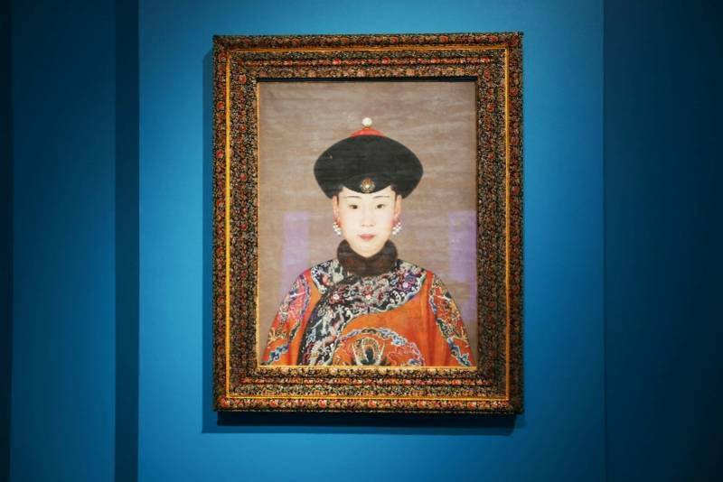 宫廷|郎世宁博物馆级珍罕画作面世！精湛笔触再现纯惠皇贵妃真容