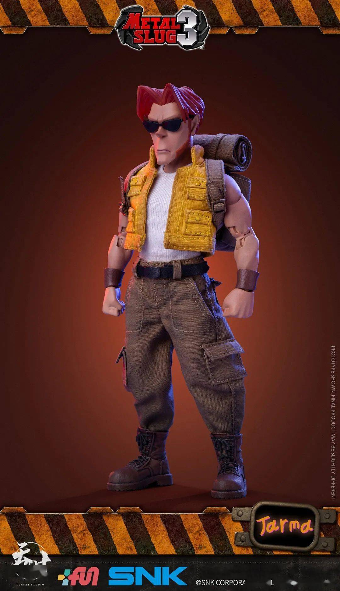 ​新品预定~ 吞时工作室 1/12 合金弹头3 马可 塔玛 共2款_定金