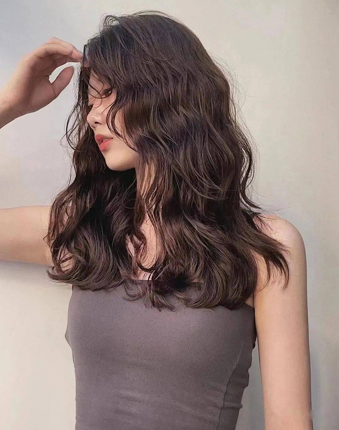 大胆点烫个秋法式卷美爆了