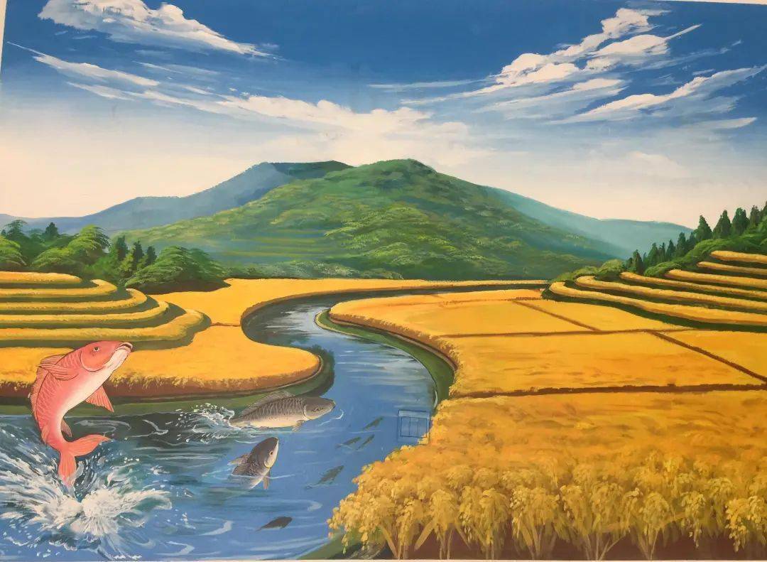 职工文苑秀美龙江风光稻花鱼田飘香2篇