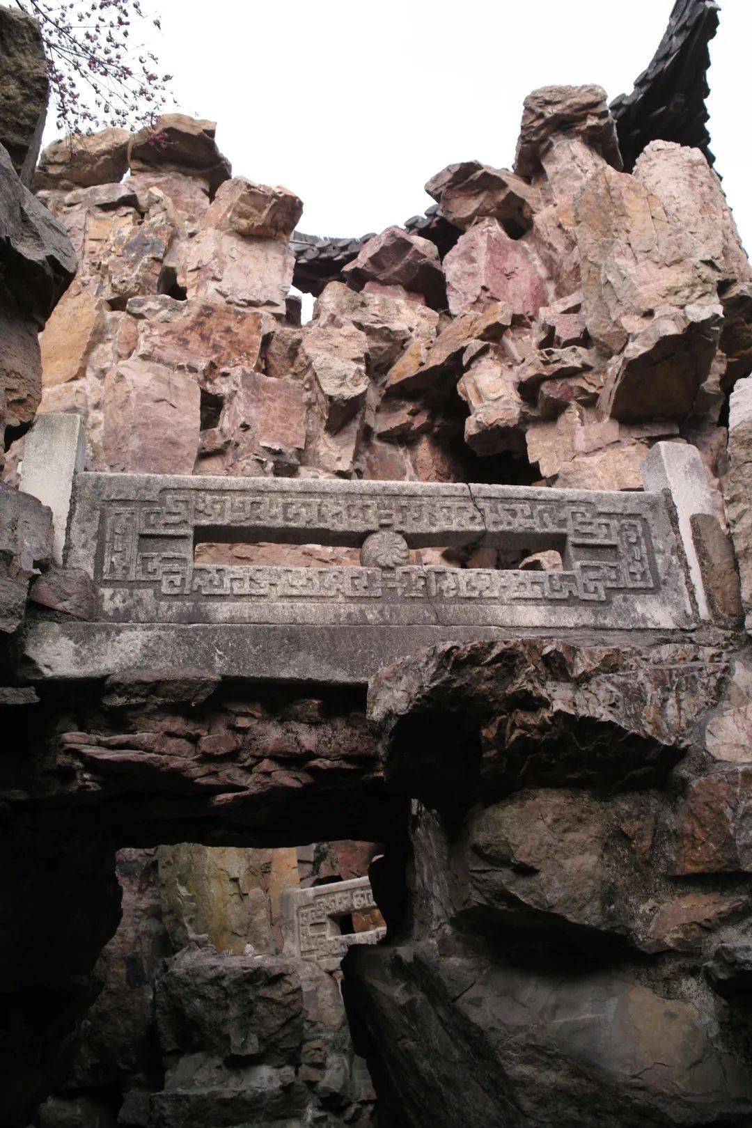 非遗扬州 扬派叠石 山体